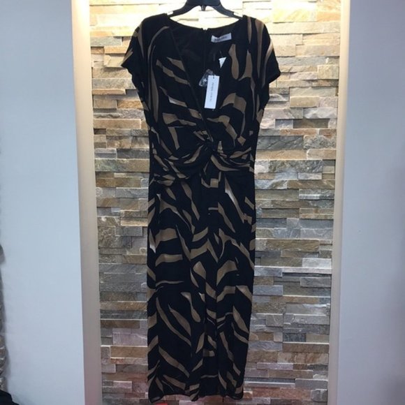 Prabal Gurung Animal Print Wrapped Maxi Dress - Picture 8 of 14